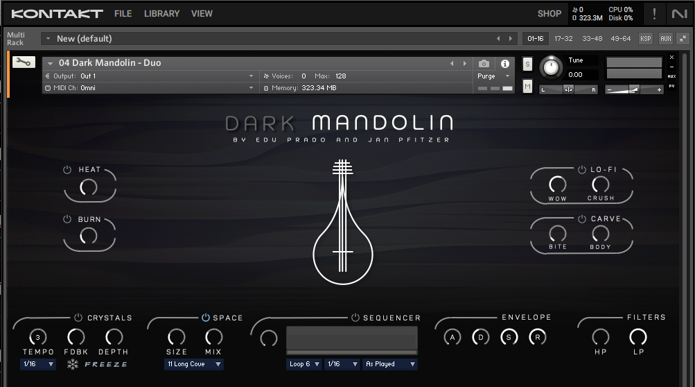 Dark Mandolin