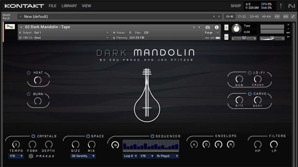 Dark Mandolin