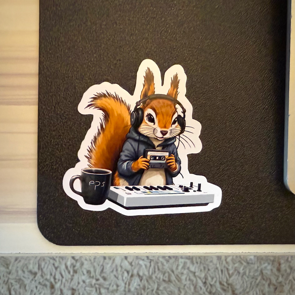 Squirrel Sticker